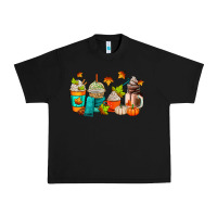 Black fall coffee cups Urban Heavy Tee - AdoDesignShop