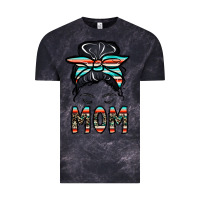 Cloud Black mom Vintage Tee - CowhideDigitalArt