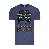 Vintage Denim mom Vintage Tee - CowhideDigitalArt
