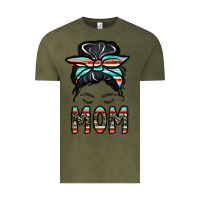 Vintage Olive mom Vintage Tee - CowhideDigitalArt