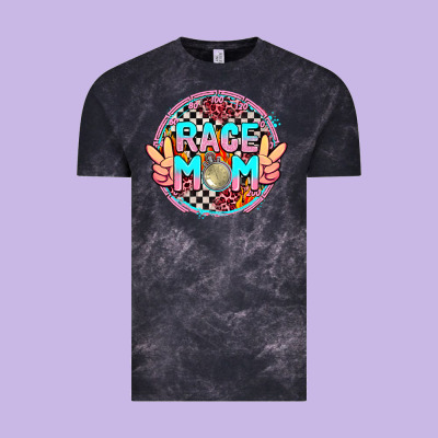 Race Mom Vintage Tee Designed By Adodesignshop