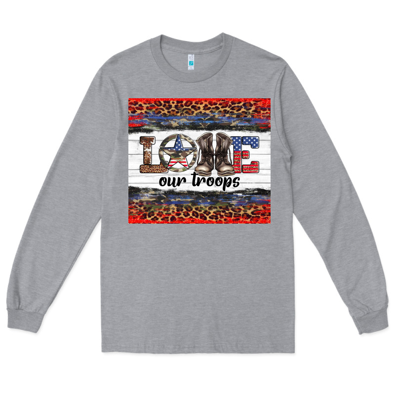 Armed Forces Day Love Our Troops Long Sleeve Tee by Artiststas | Teevron