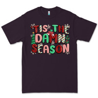 Plum 'tis the damn season Premium Tee - MaliasSmallBusiness