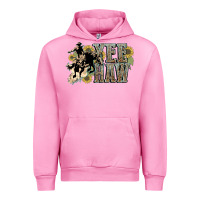 Fuchsia Pink Yee haw Cowboy western Urban Hoodie - HowdyJamesFarm