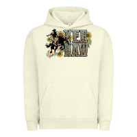 Pigment Pistachio Yee haw Cowboy western Urban Hoodie - HowdyJamesFarm