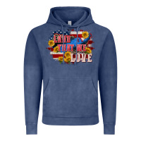 Vintage Denim Land that we love 4th of july Vintage Hoodie - CowGirlArtShop