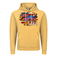 Vintage Mustard Land that we love 4th of july Vintage Hoodie - CowGirlArtShop