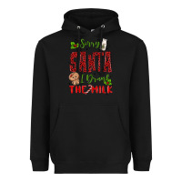 Black sorry santa ı drank the milk Heavyweight Hoodie - MaliasSmallBusiness