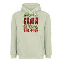 Matcha sorry santa ı drank the milk Heavyweight Hoodie - MaliasSmallBusiness