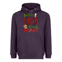 Plum sorry santa ı drank the milk Heavyweight Hoodie - MaliasSmallBusiness