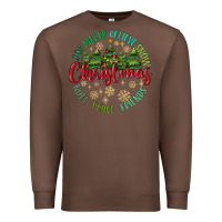 Chestnut Christmas Vibes Premium Sweatshirt - MaliasSmallBusiness
