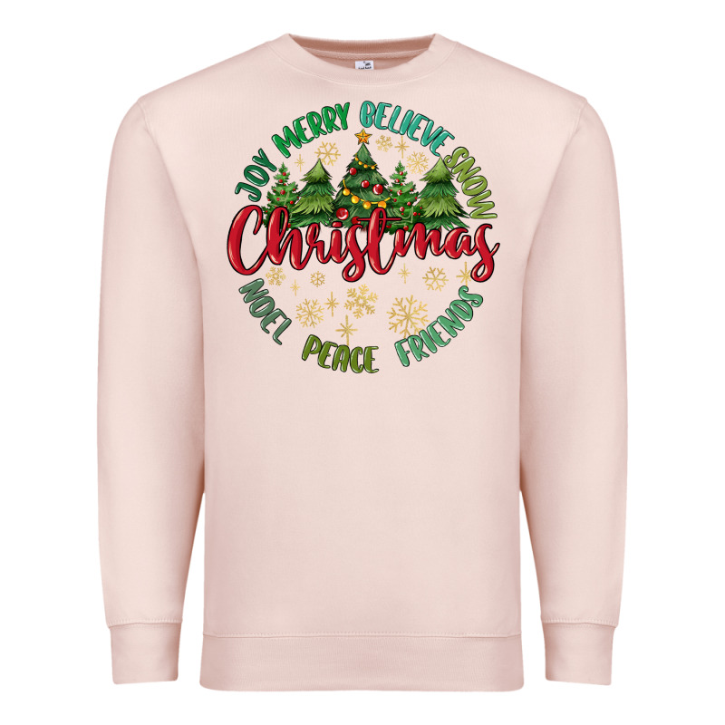 Christmas Vibes Premium Sweatshirt by MaliasSmallBusiness | Teevron