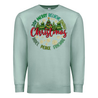 Seafoam Christmas Vibes Premium Sweatshirt - MaliasSmallBusiness