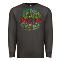 Smoke Christmas Vibes Premium Sweatshirt - MaliasSmallBusiness