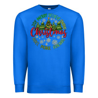 True Royal Christmas Vibes Premium Sweatshirt - MaliasSmallBusiness