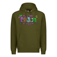 Army Green got a little cajun in my soul Premium Hoodie - Jasminsmagicworld