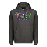Charcoal Heather got a little cajun in my soul Premium Hoodie - Jasminsmagicworld