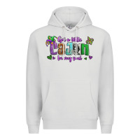 Dove Grey got a little cajun in my soul Premium Hoodie - Jasminsmagicworld
