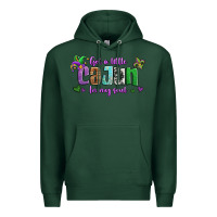 Sports Green got a little cajun in my soul Premium Hoodie - Jasminsmagicworld