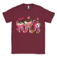 Burgundy pink christmas teeth Classic Tee - AdoDesignShop