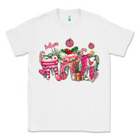 White pink christmas teeth Classic Tee - AdoDesignShop