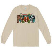 Mushroom longhorn mom Long Sleeve Tee - AdoDesignShop
