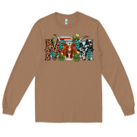 Toasted Coconut longhorn mom Long Sleeve Tee - AdoDesignShop