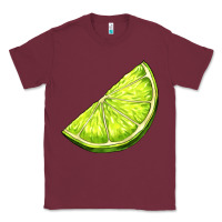 Burgundy lime for gin Classic Tee - AdoDesignShop