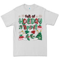 Dove Grey full of holiday Premium Tee - MaliasSmallBusiness