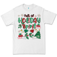 White full of holiday Premium Tee - MaliasSmallBusiness