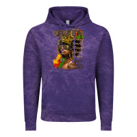 Cloud Purple afro queen juneteenth Vintage Hoodie - HRA Design Shop