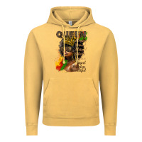 Vintage Mustard afro queen juneteenth Vintage Hoodie - HRA Design Shop