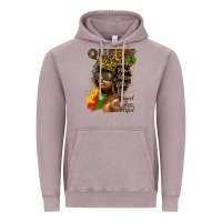 Vintage Zinc afro queen juneteenth Vintage Hoodie - HRA Design Shop