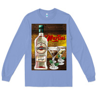 Colony Blue martini Long Sleeve Tee - AdoDesignShop
