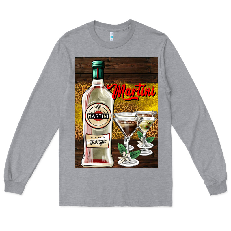 Martini Long Sleeve Tee by AdoDesignShop | Teevron