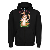 Black Babies First Easter Girls Zipper Hoodie - Jasminsmagicworld
