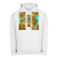 Pigment Lunar Rock western mother's day mama with turquoise and sunflowers and leopard tu Urban Hoodie - TumblerDesignByShophia