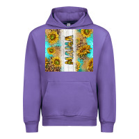 Tulip western mother's day mama with turquoise and sunflowers and leopard tu Urban Hoodie - TumblerDesignByShophia