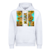 White western mother's day mama with turquoise and sunflowers and leopard tu Urban Hoodie - TumblerDesignByShophia