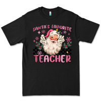 Black santa's favorite teacher Premium Tee - MaliasSmallBusiness