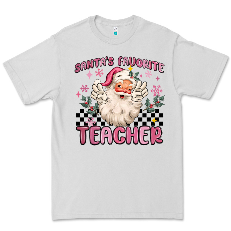 Santa's Favorite Teacher Premium Tee by MaliasSmallBusiness | Teevron