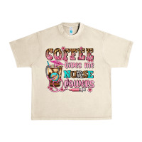 Sandshell coffee gives me nurse power Urban Heavy Tee - AdoDesignShop
