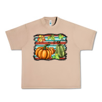 Burro fall pumpkin  background Urban Heavy Tee - BarkalooDesign