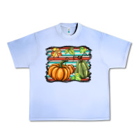 Grape Ice fall pumpkin  background Urban Heavy Tee - BarkalooDesign