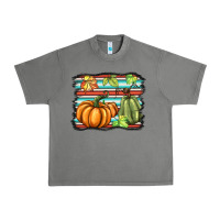 Tornado fall pumpkin  background Urban Heavy Tee - BarkalooDesign