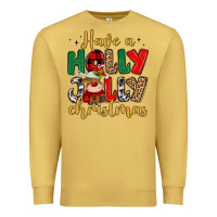 Antique Gold have a holly jolly christmas Premium Sweatshirt - MaliasSmallBusiness