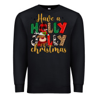 Black have a holly jolly christmas Premium Sweatshirt - MaliasSmallBusiness