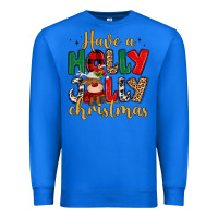 True Royal have a holly jolly christmas Premium Sweatshirt - MaliasSmallBusiness