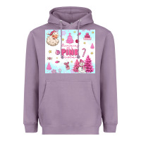 Lavender dreaming of a pink christmas Heavyweight Hoodie - MaliasSmallBusiness