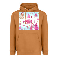 Meerkat dreaming of a pink christmas Heavyweight Hoodie - MaliasSmallBusiness